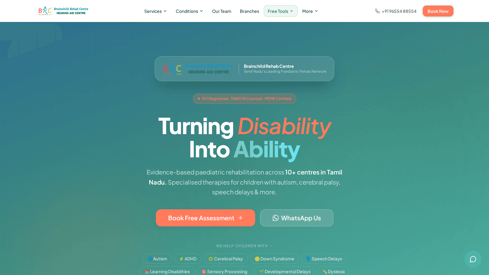 Brainchild Rehabilitation Centre