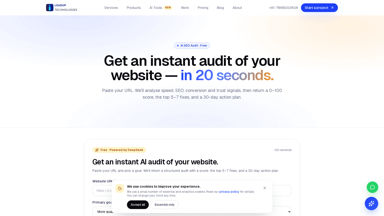 AI SEO Audit preview