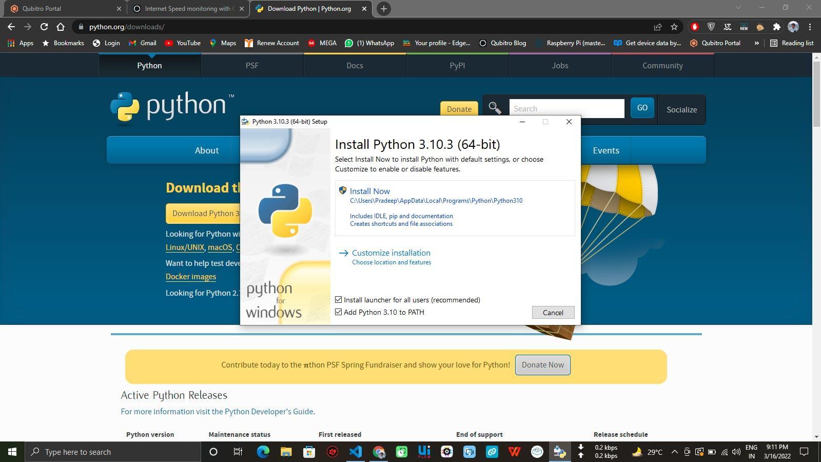 📷Python Installation