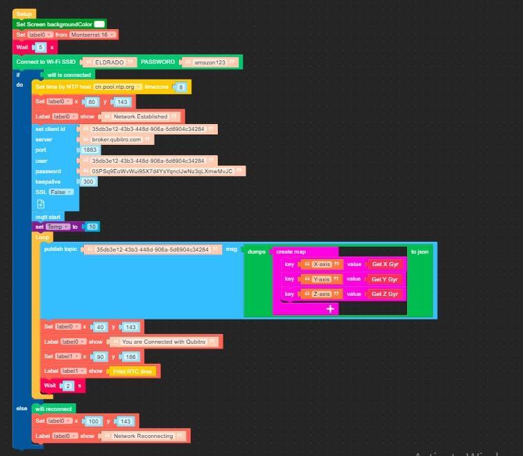 Qubitro MQTT Blocks